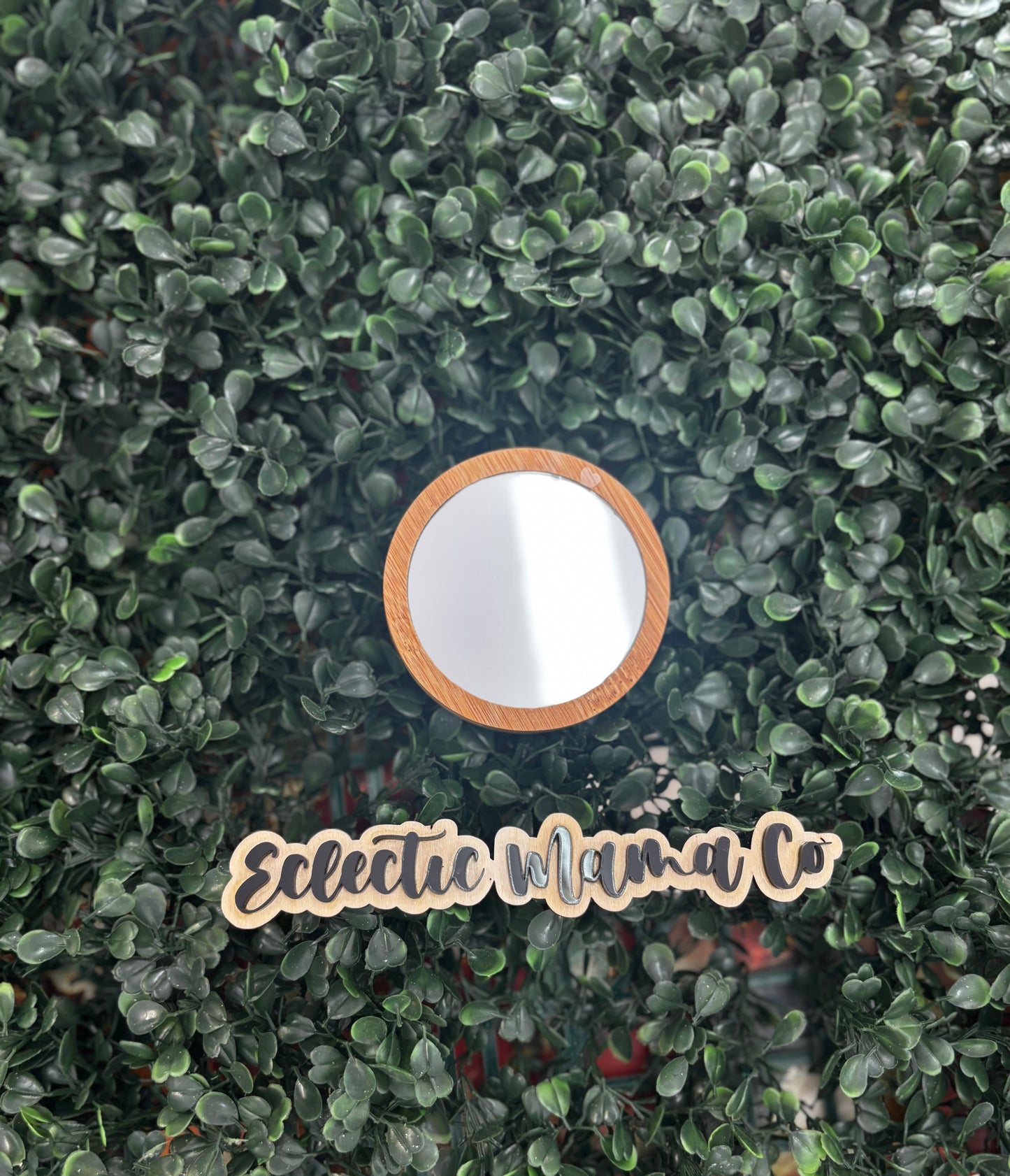 Bamboo Pocket Mirror