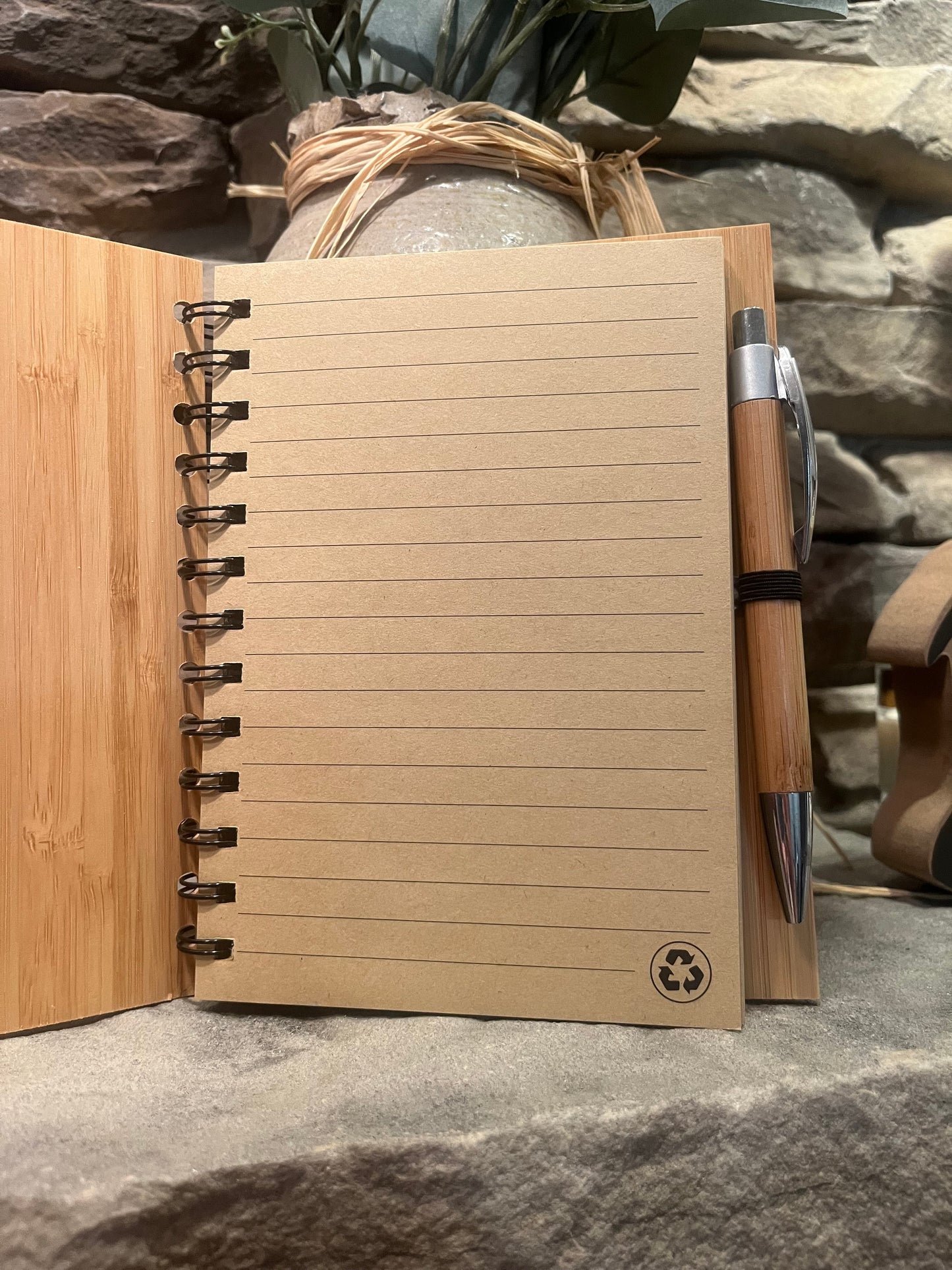 Bamboo Notebook & Pen