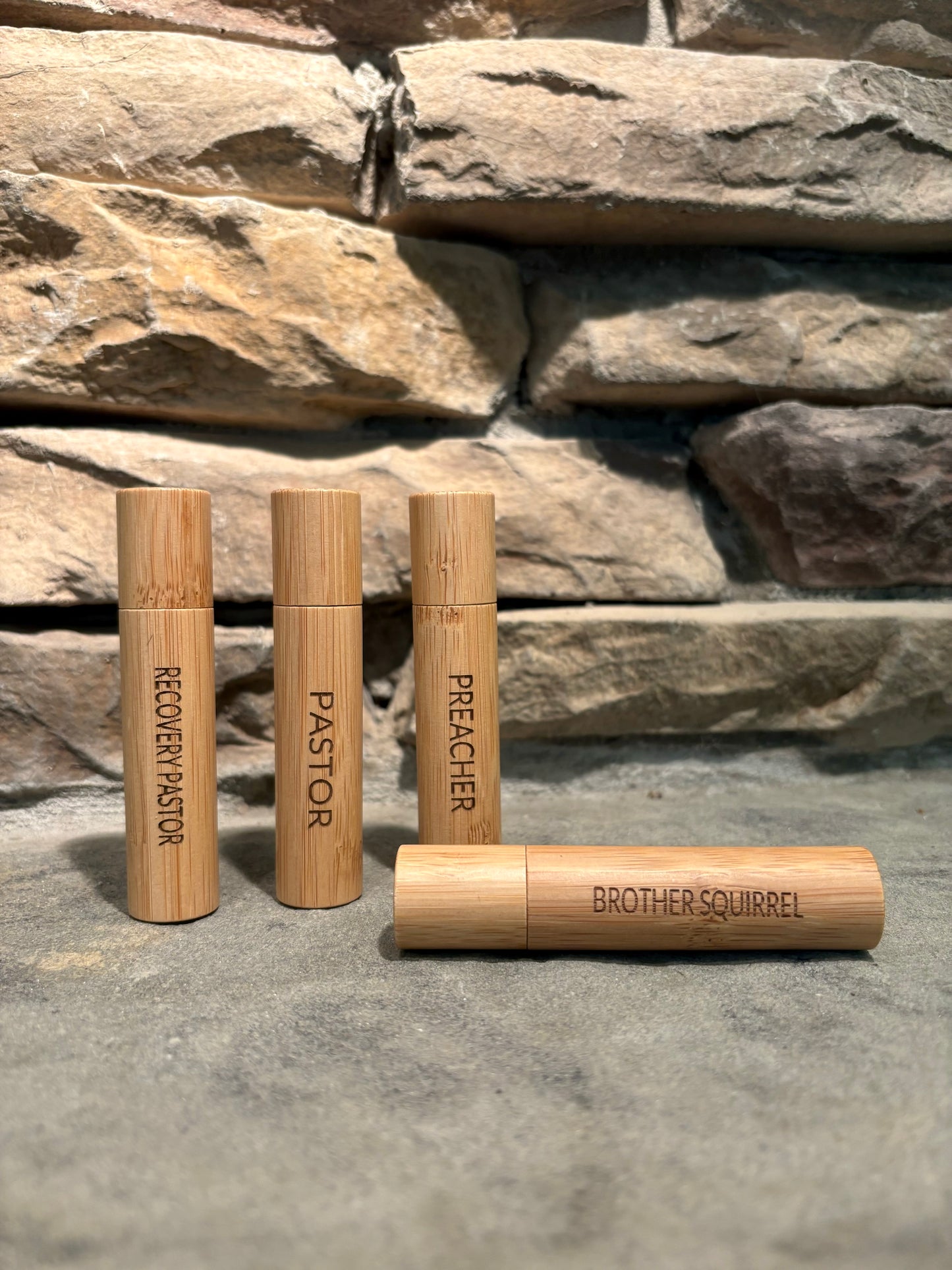 Bamboo Roller Ball bottle