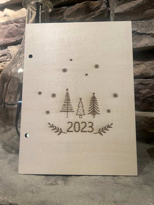 Christmas card holder