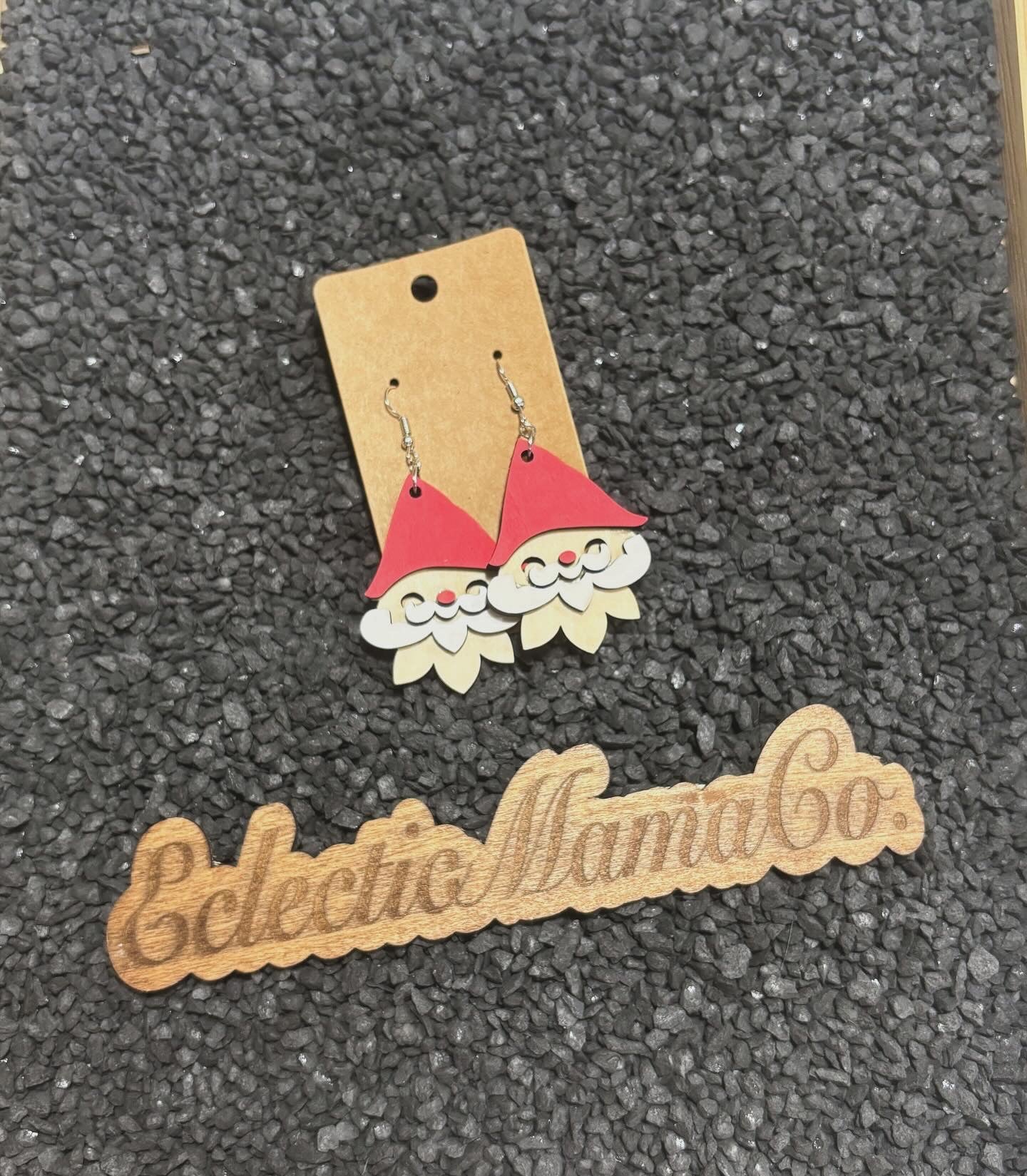 Santa Earrings