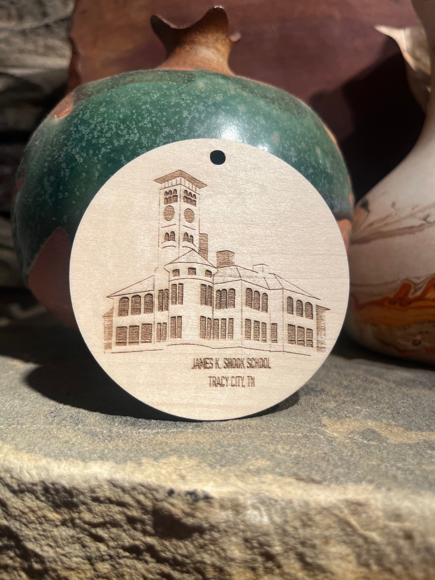 Shook School Ornament