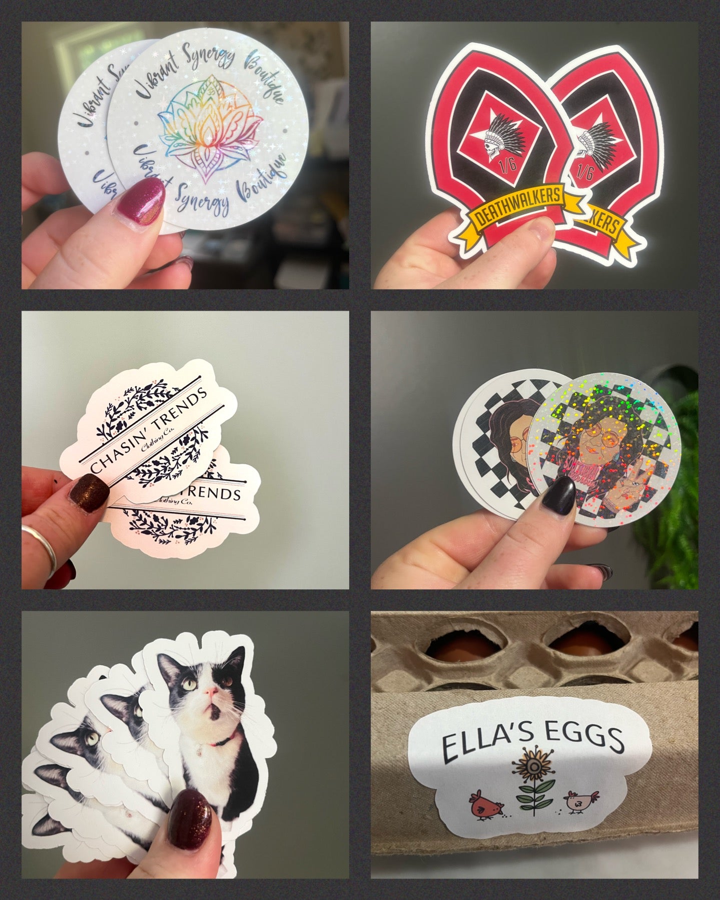 Customized Logo Stickers