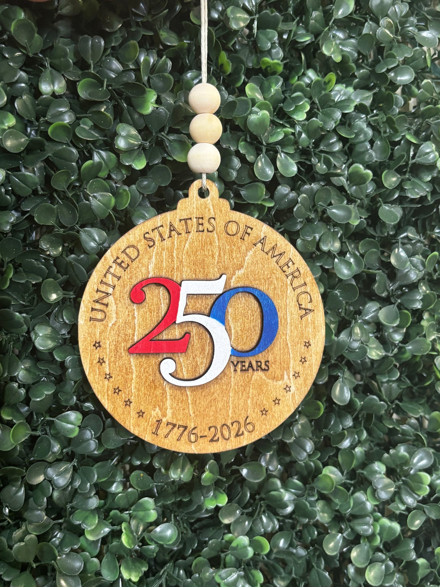250 years ornament