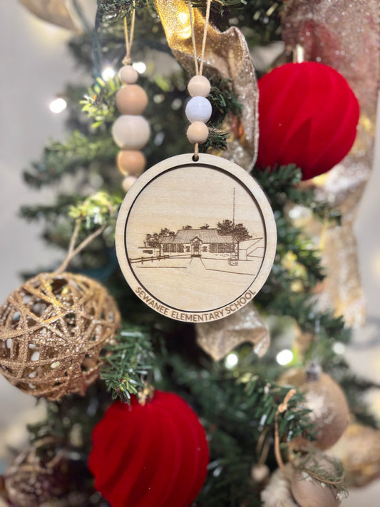 SES 100th Year Ornament