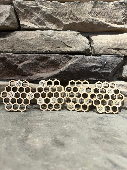 Bee Coasters