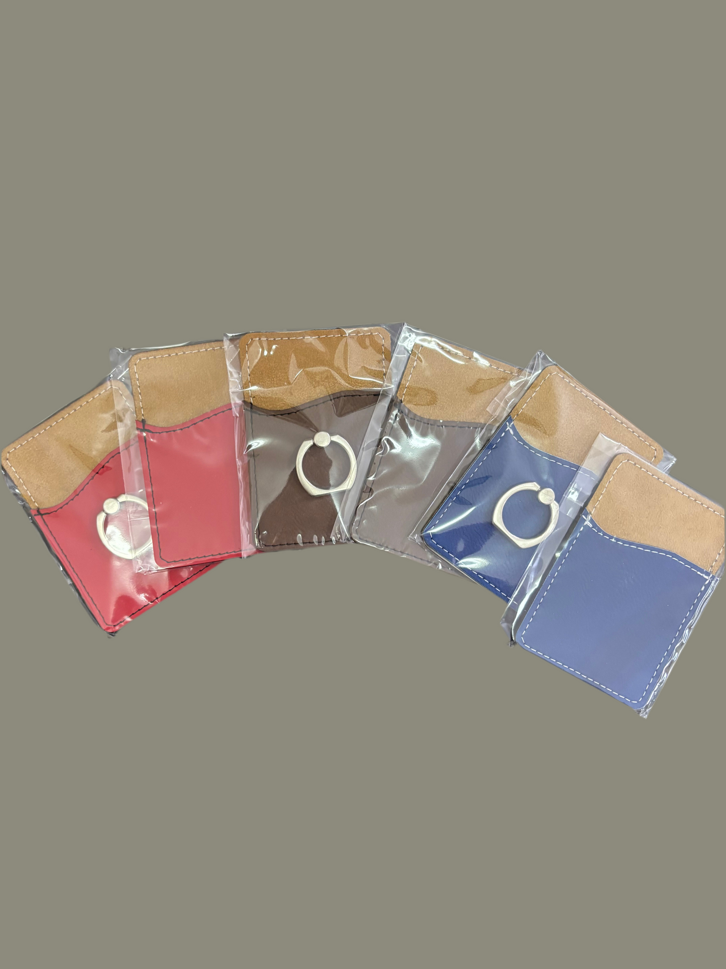 Leather Phone Card Holders