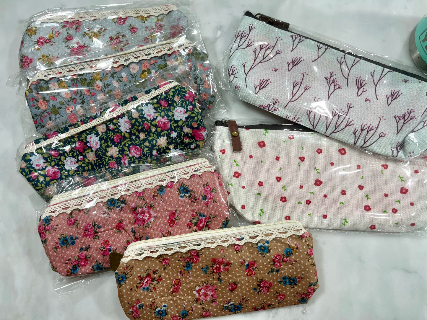 Flower Garden Pencil Pouch