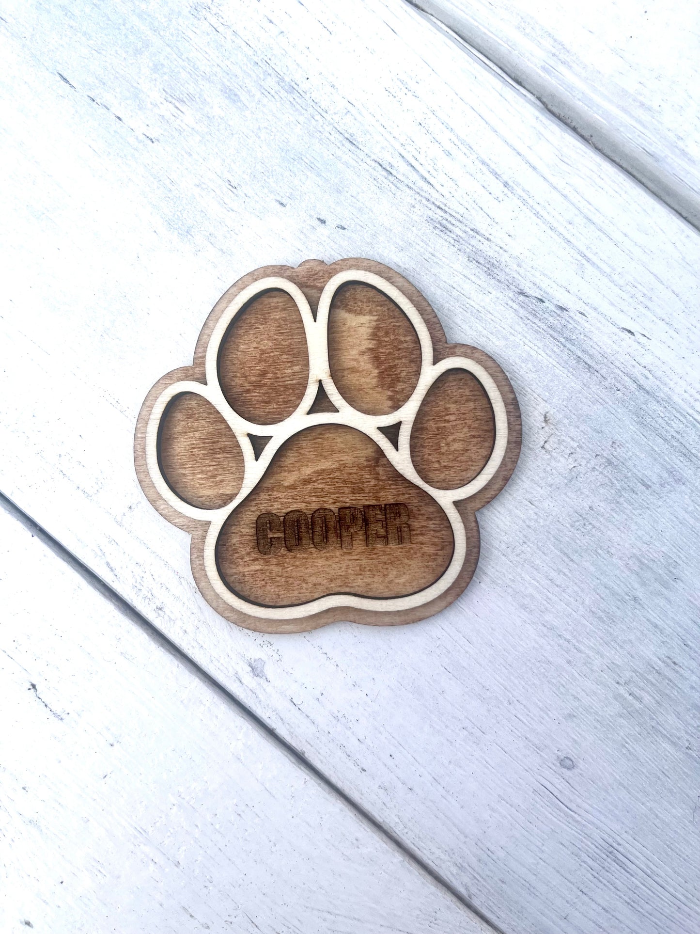 Custom Paw Ornament/Magnet