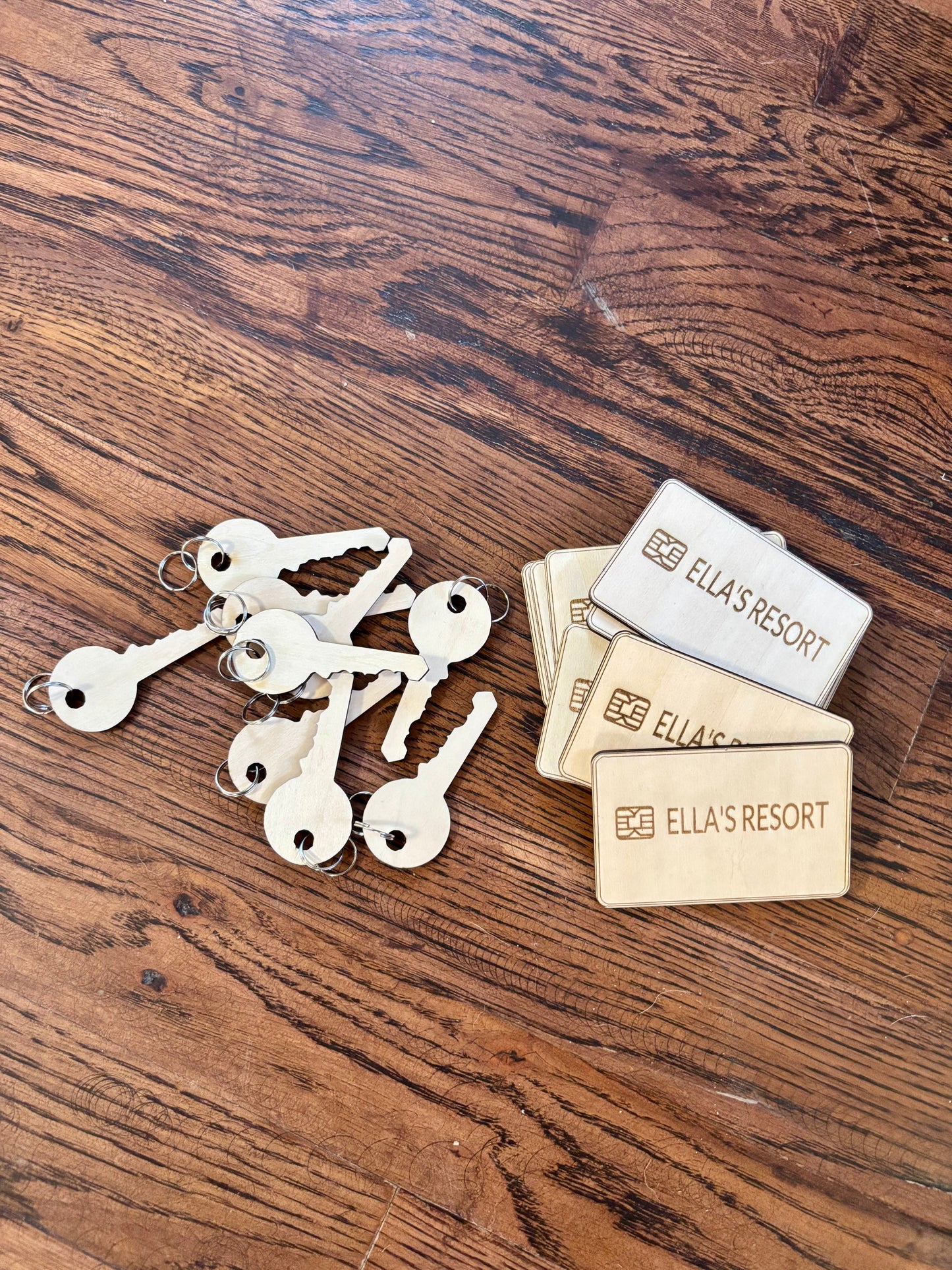 Hotel Keys & Card Props