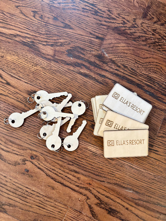 Hotel Keys & Card Props