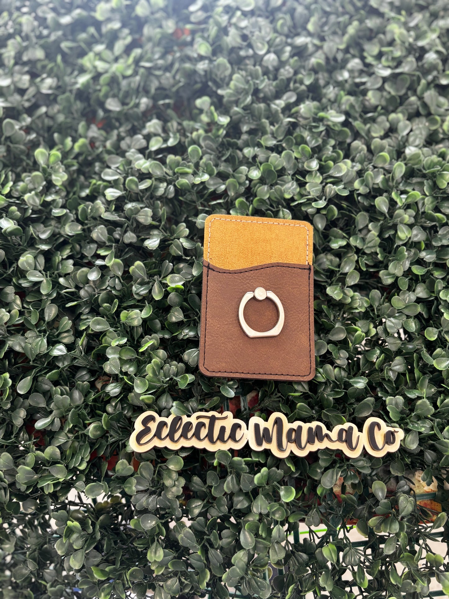 Leather Phone Card Holders