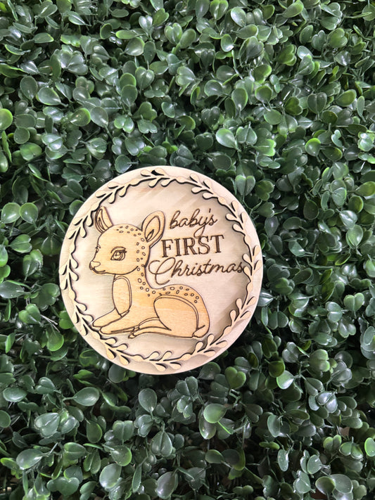 Baby’s First Ornament