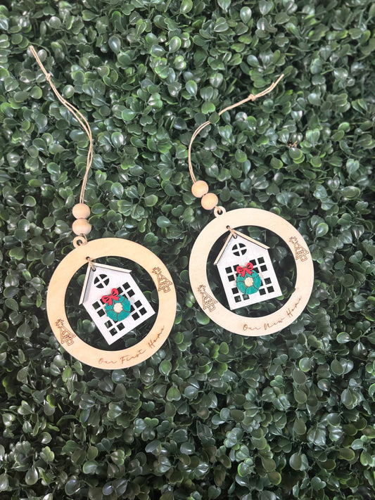 New & First Home Ornament